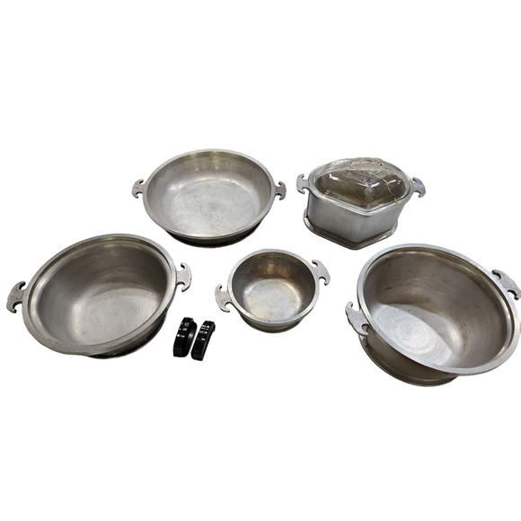 Vtg Guardian Service Aluminum Cookware Pan Skillet 10